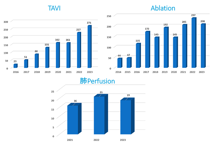 TAVI Ablation 肺Perfusion CT