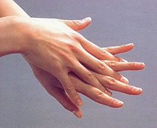 手指衛生（手洗い）の手順02